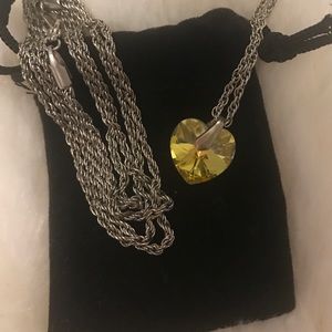 Heart Necklace and Chain